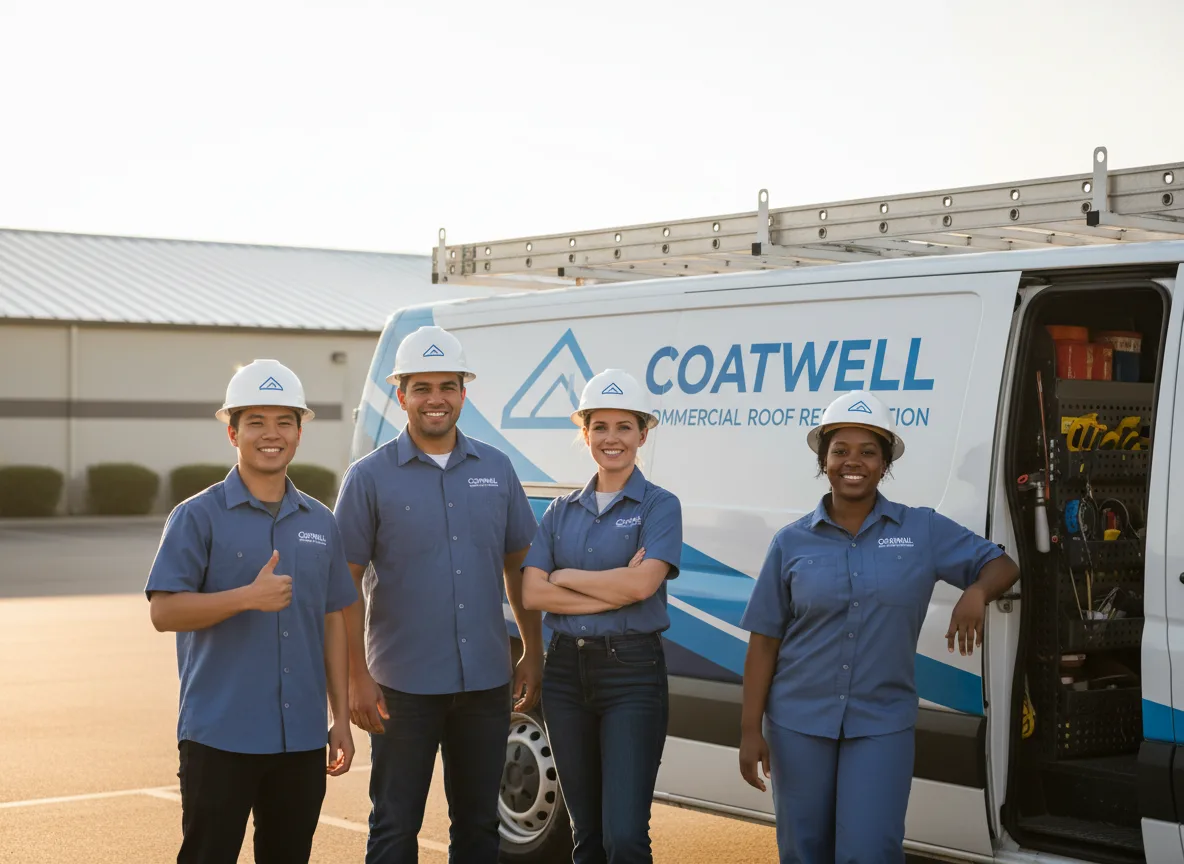 Commercial roof coating company in Whiteford, MD